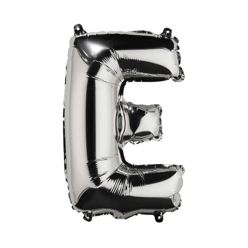 UPPER CLASS - μπαλόνι ασημί "E"