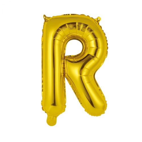 UPPER CLASS - μπαλόνι χρυσό "R"