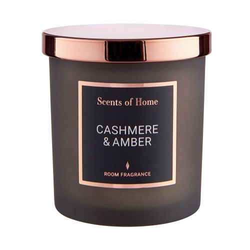 SCENTS OF HOME - αρωματικό κερί Cashmere & Amber