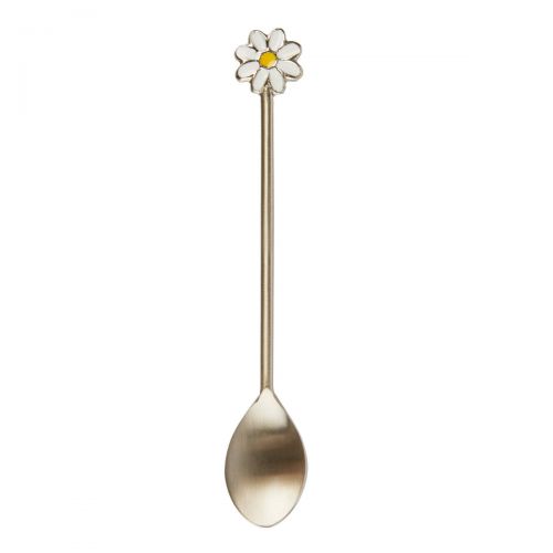 FLOWER DESSERT - κουτάλι με σχέδιο "λουλούδι", χρυσό