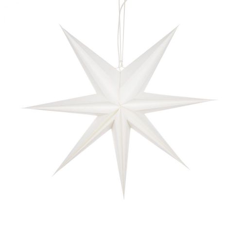 LATERNA MAGICA - χάρτινο αστέρι 60cm, λευκό
