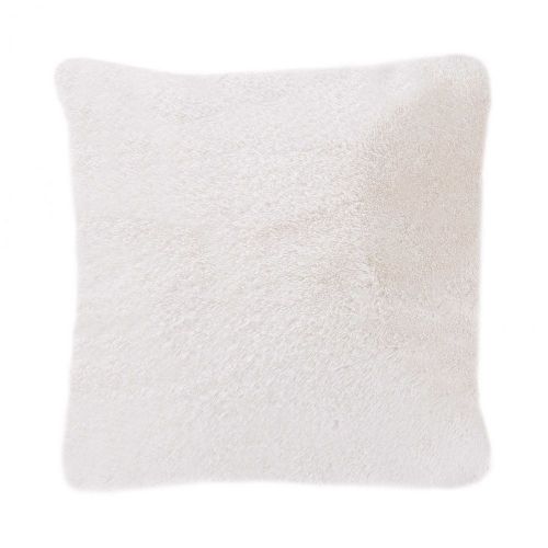 WILD THING - μαξιλάρι από συνθετική γούνα 50x50 λευκό