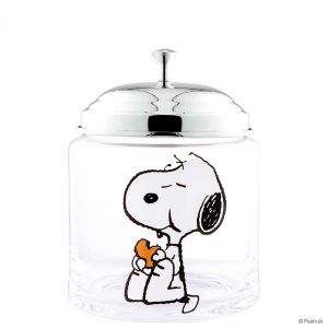 PEANUTS - βάζο γυάλινο για μπισκότα Snoopy