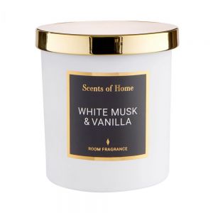SCENTS OF HOME - αρωματικό κερί White Musk & Vanilia
