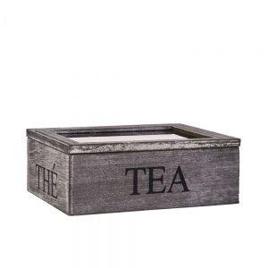 CAMPAGNE - κουτί για τσάι με τρεις θήκες