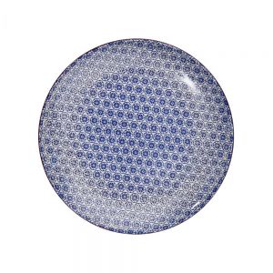 RETRO - πιάτο  25,4 cm μπλε
