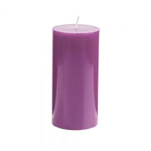 GLAZE - κερί, 15cm, λιλά