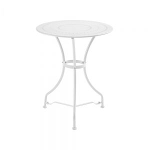 CENTURY - τραπέζι bistro Διάμετρος 58cm λευκό