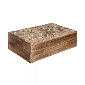 TREASURE - ορθογώνιο κουτί με σκάλισμα