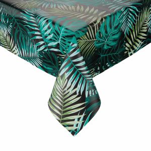WATERPROOF - τραπεζομάντηλο αδιάβροχο, Dark Jungle,130x160