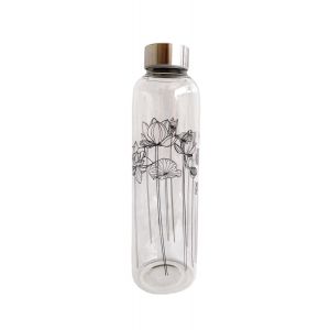 FAVORITE - μπουκάλι γυάλινο "Lotus" 550 ml