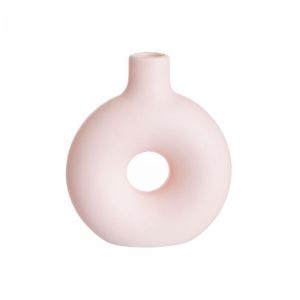 LOOPY - βάζο κεραμικό μίνι  11cm, ροζ