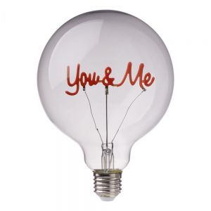 BRIGHT LIGHT - λαμπτήρας LED "You & Me", ροζ