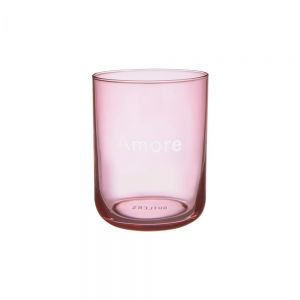 COLORATA - ποτήρι "Amore" 350ml, ροζ