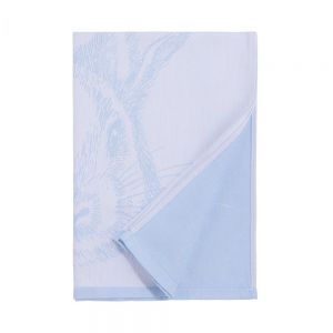 HELLO BUNNY - πετσέτα κουζίνας λαγουδάκι, μπλε