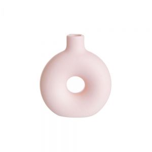 LOOPY - βάζο κεραμικό μίνι  10cm, ροζ