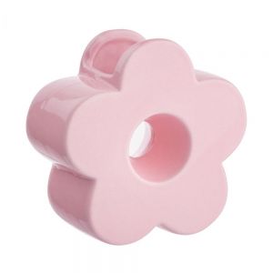 FLORY - mini βάζο κεραμικό "λουλούδι", ροζ