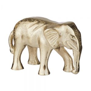 GOLDEN NATURE - διακοσμητικό "ελέφαντας" 12cm, χρυσό