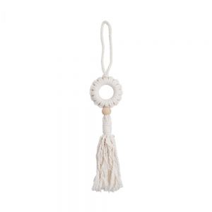 HANG ON - Macrame στολίδι με φούντα 25cm