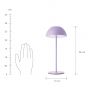 LIGHT UP - φωτιστικό LED εξωτερικού χώρου, ανοιχτό λιλά