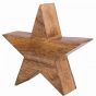 FOREST - αστέρι από ξύλο mango, 19cm