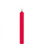 RAINBOW - κερί 18cm 8h, κόκκινο