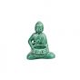 BUDDHA - κεραμικό άγαλμα με βάση για ρεσό, πράσινο