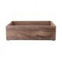 STANDARD SUPPLY - ξύλινο κουτί σκούρο ορθογώνιο 32cm x 24cm