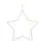 STAR - διακοσμητικό μεταλλικό αστέρι περ. 50cm, χρυσό