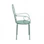 CENTURY - καρέκλα με μπράτσα, σε χρώμα μέντας