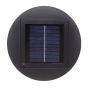 SOLARUS - φανάρι ηλιακής ενέργειας Υ37cm, μαύρο