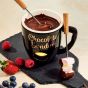 CHOCOLATE FONDUE - κούπα fondue μαύρη