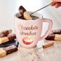 CHOCOLATE FONDUE - κούπα fondue ροζ