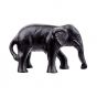 BLACK NATURE - διακοσμητικό "ελέφαντας" 12cm, μαύρο