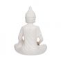 BUDDHA - άγαλμα με βάση για ρεσό, λευκό