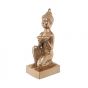 BALI - μεταλλικό άγαλμα Βούδα με βάση για κερί, χρυσό