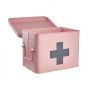 MEDIC - κουτί πρώτων βοηθειών ροζ