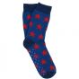 COZY SOCKS - κάλτσες μπλε με σχέδιο "αστέρι" 39-42