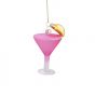 HANG ON - γυάλινο στολίδι "Cosmopolitan Cocktail"