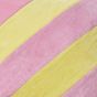 VACANZA - μαξιλάρι με ροζ ρίγες 47x47 cm