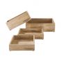 STANDARD SUPPLY - ξύλινο κουτί από ξύλο Mango ορθογώνιο 28cm x 11cm