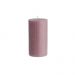 RUSTIC - κερί Δ6,8x13cm, ροζ