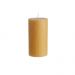RUSTIC - κερί Δ6,8x13cm, κίτρινο
